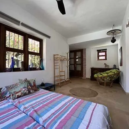 Casa Del Mar En Primera Linea De Playa El Palmar בית נופש